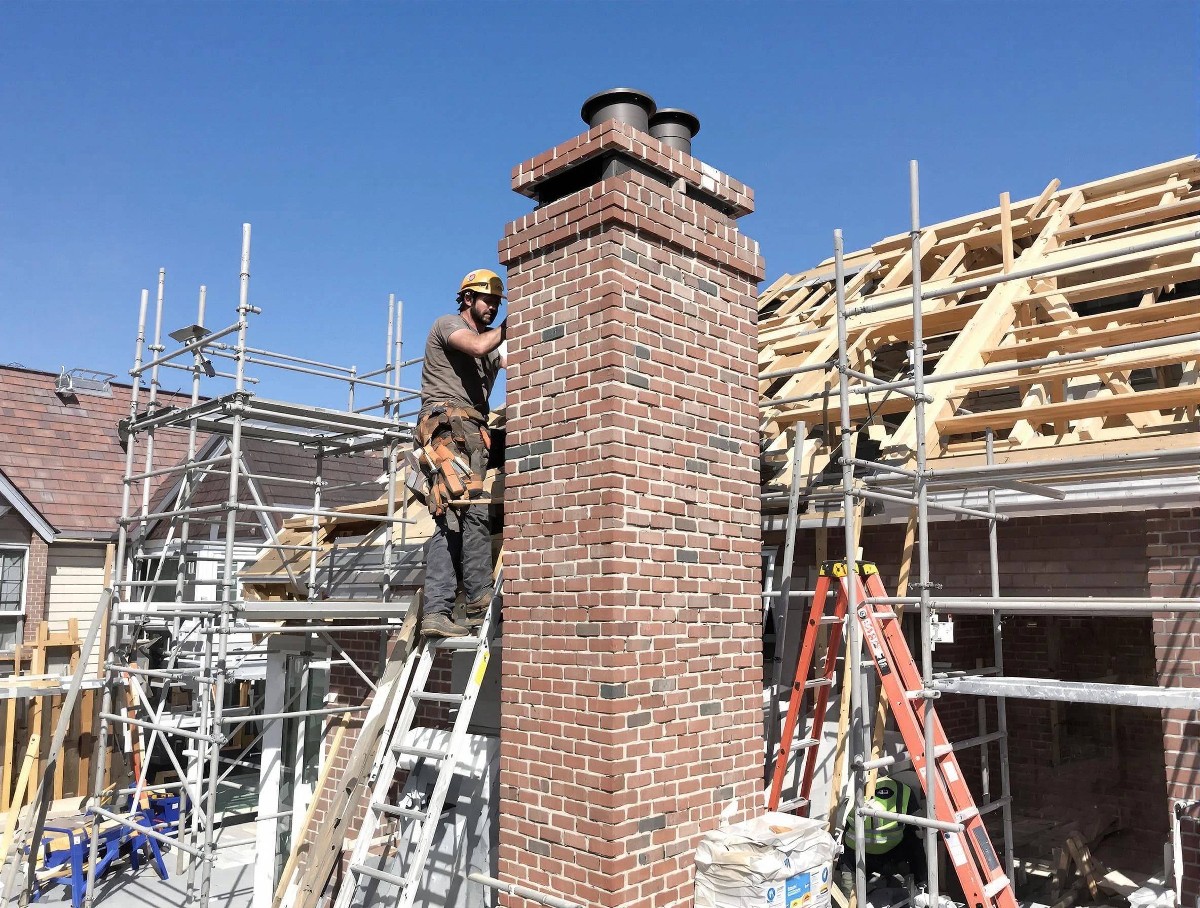 New chimney installation completed by Fairview Chimney Sweep in Fairview, TN