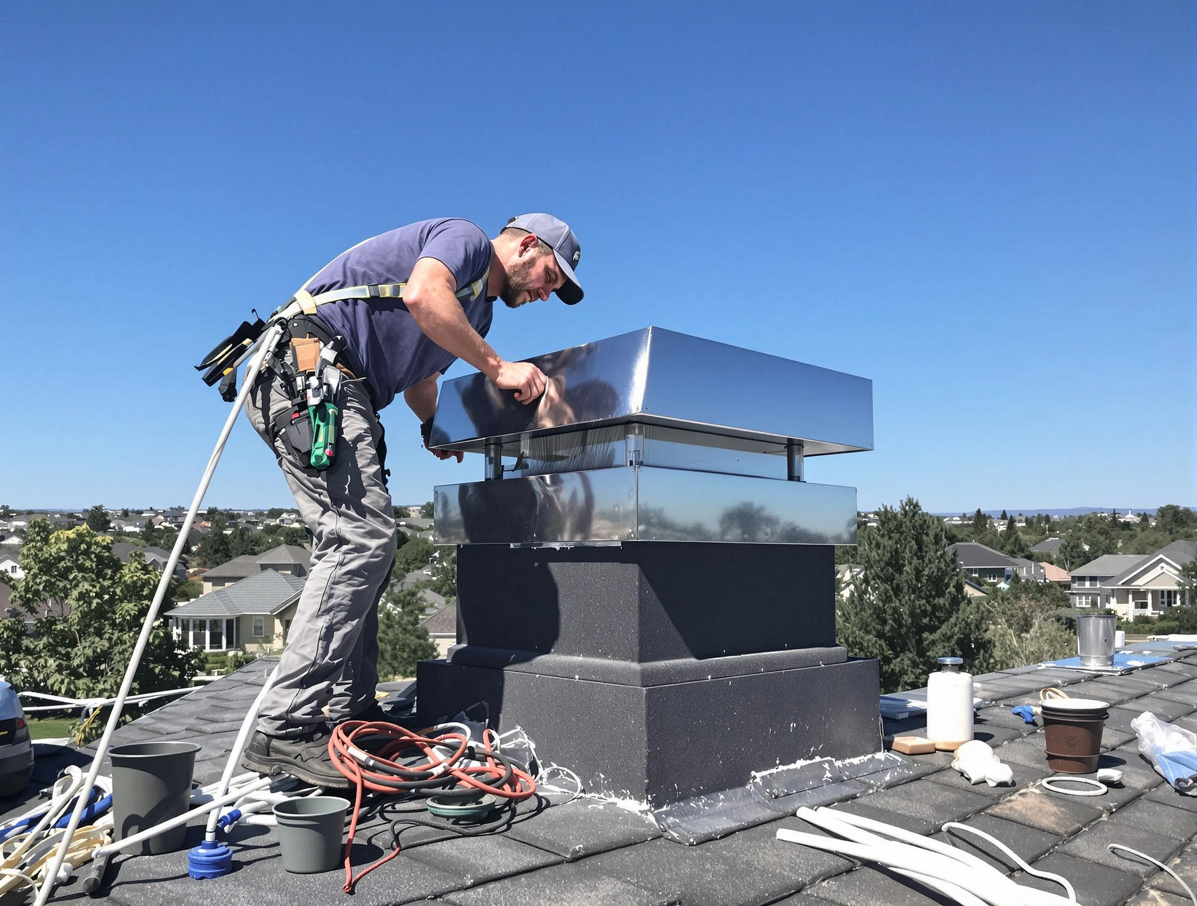 Chimney Cap Services in Fairview
