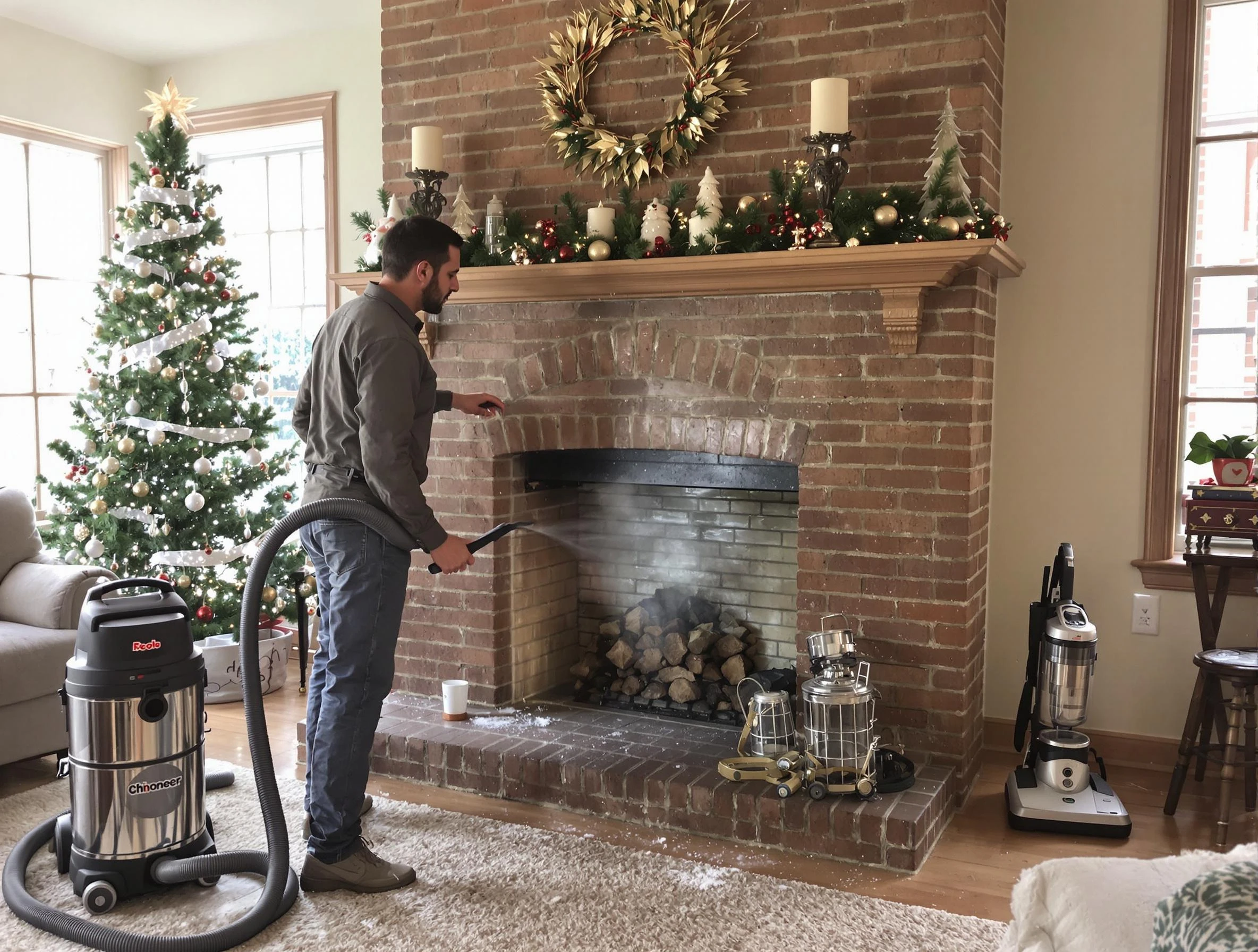 Fireplace Cleaning in Fairview
