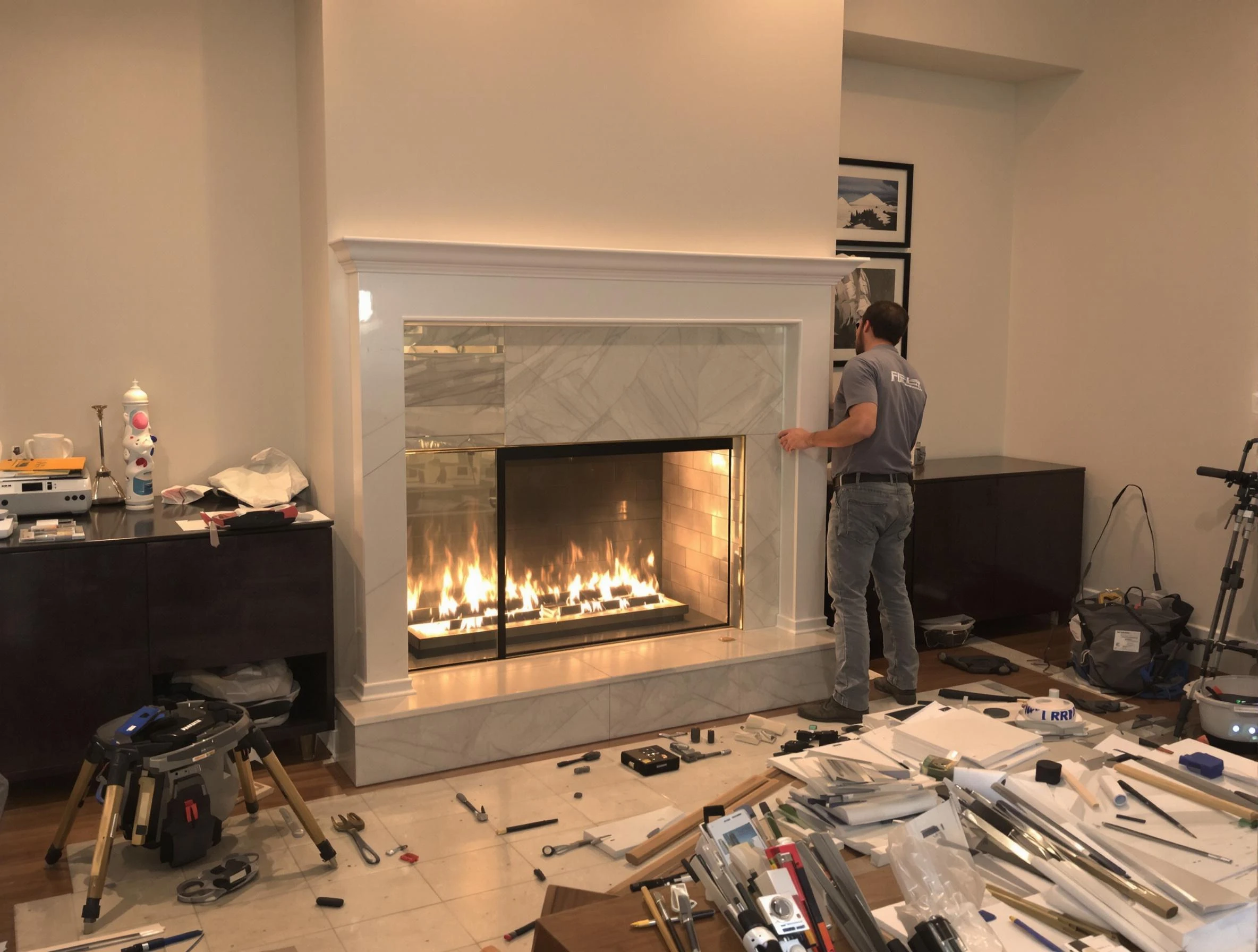 Fireplace Installation in Fairview